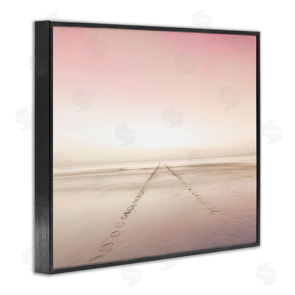 Kim Allen Water Pathway Footsteps Beach Sunset Horizon 