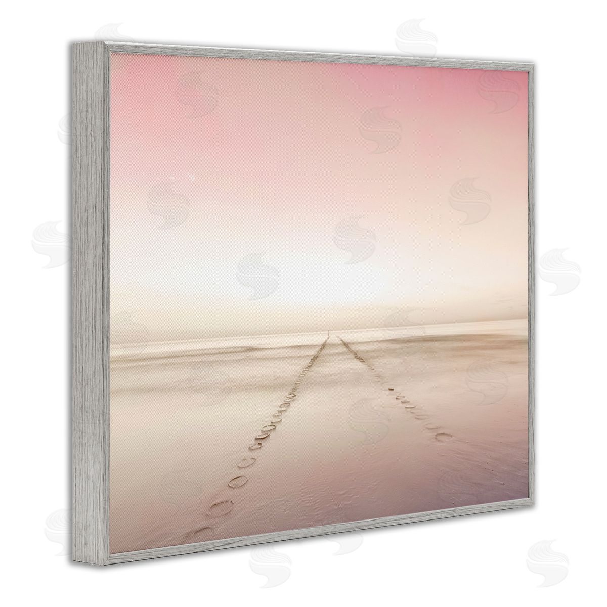 Kim Allen Water Pathway Footsteps Beach Sunset Horizon 