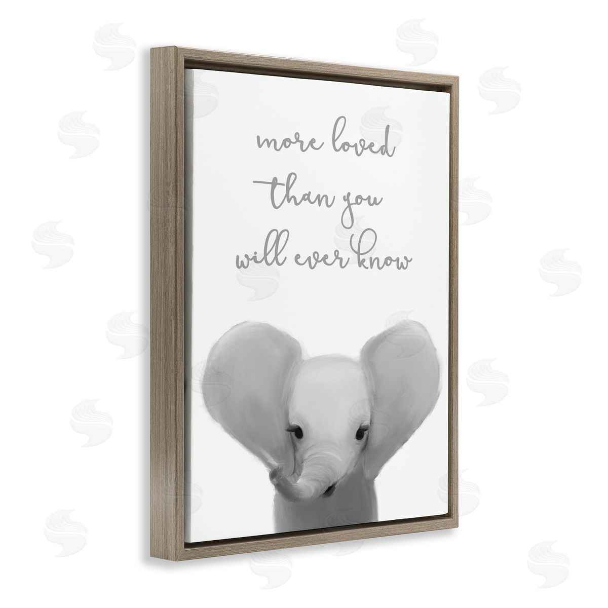 Leah Straatsma More Loved Than You Will Ever Know Cute Elephant