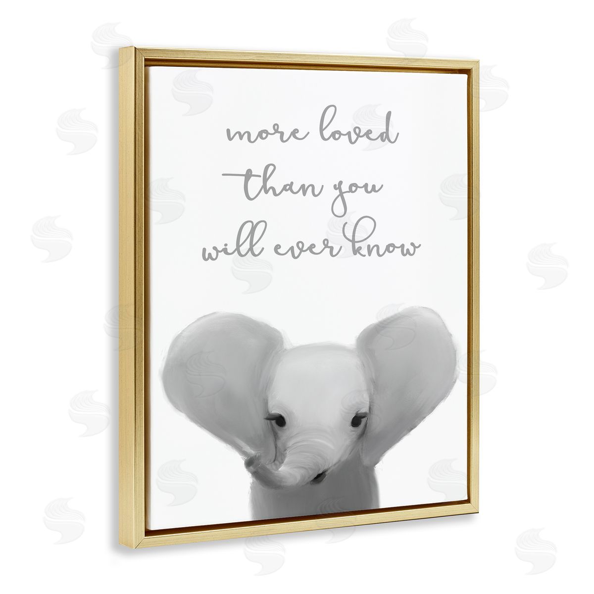 Leah Straatsma More Loved Than You Will Ever Know Cute Elephant