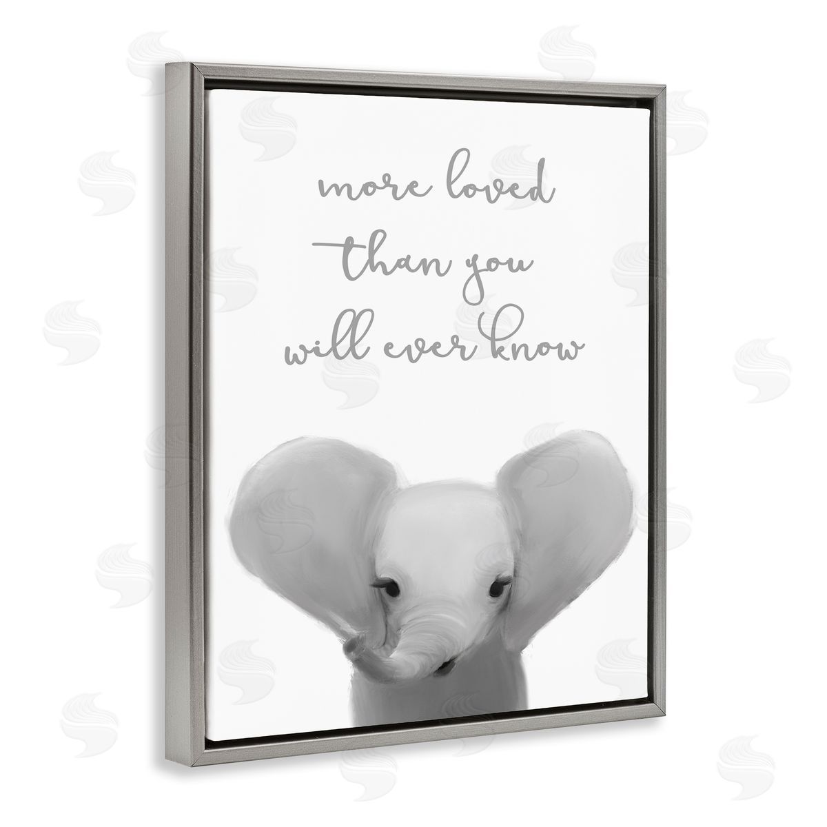 Leah Straatsma More Loved Than You Will Ever Know Cute Elephant