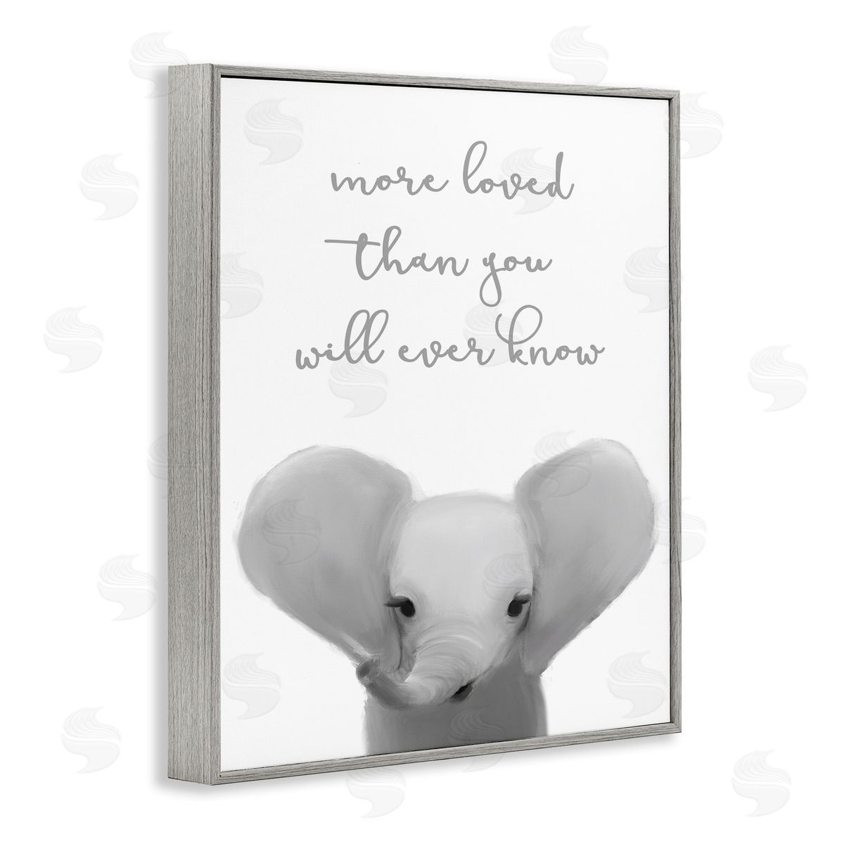Leah Straatsma More Loved Than You Will Ever Know Cute Elephant