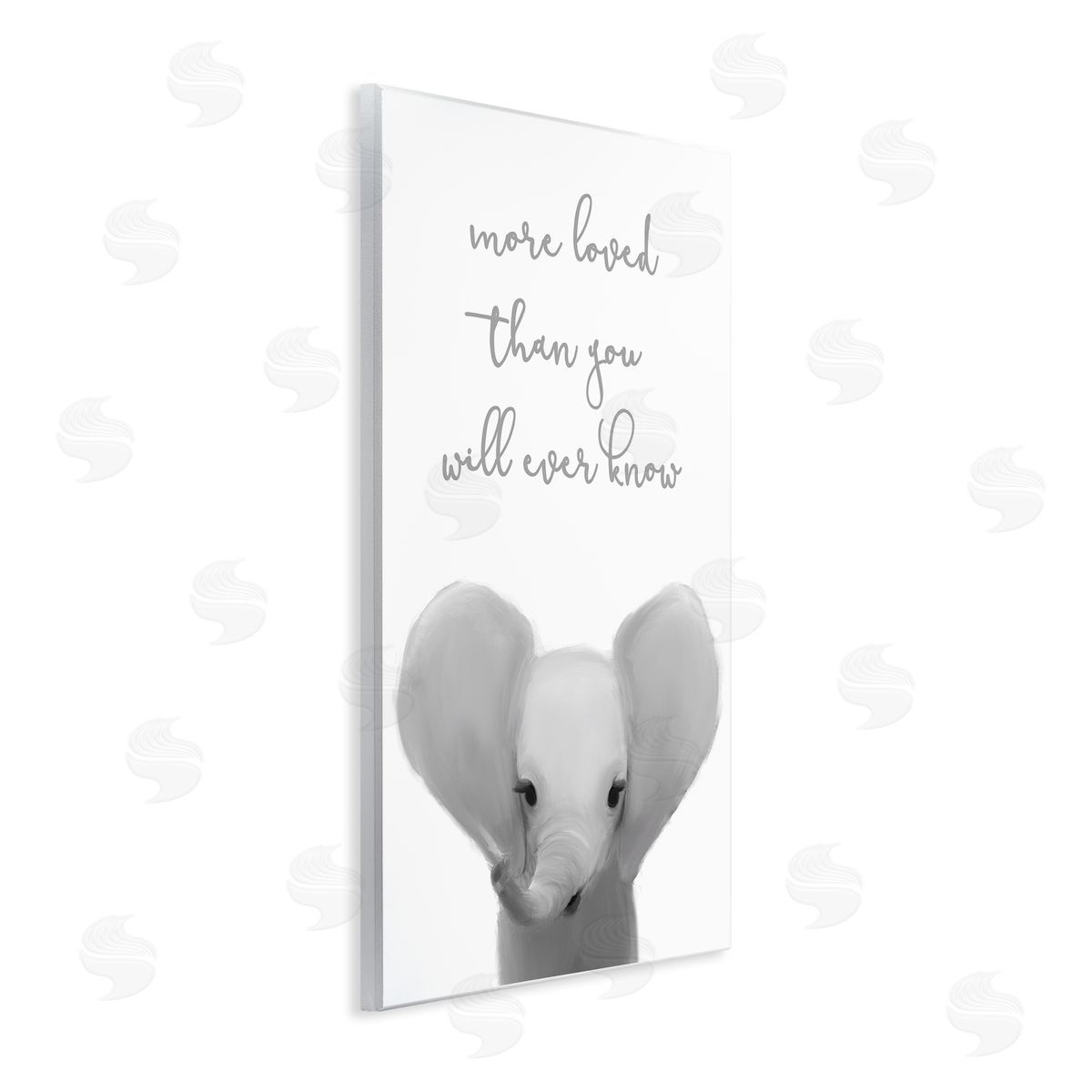 Leah Straatsma More Loved Than You Will Ever Know Cute Elephant