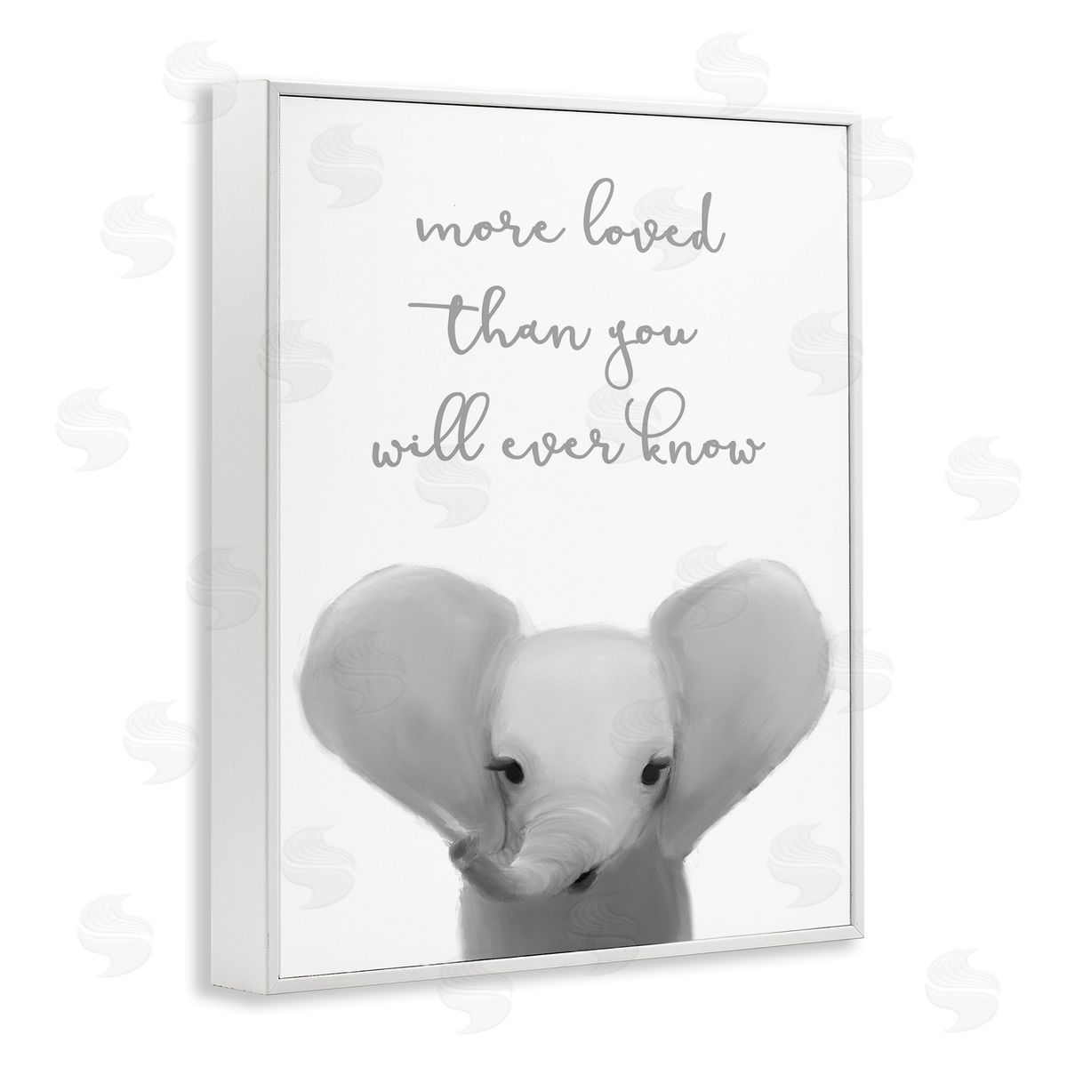 Leah Straatsma More Loved Than You Will Ever Know Cute Elephant