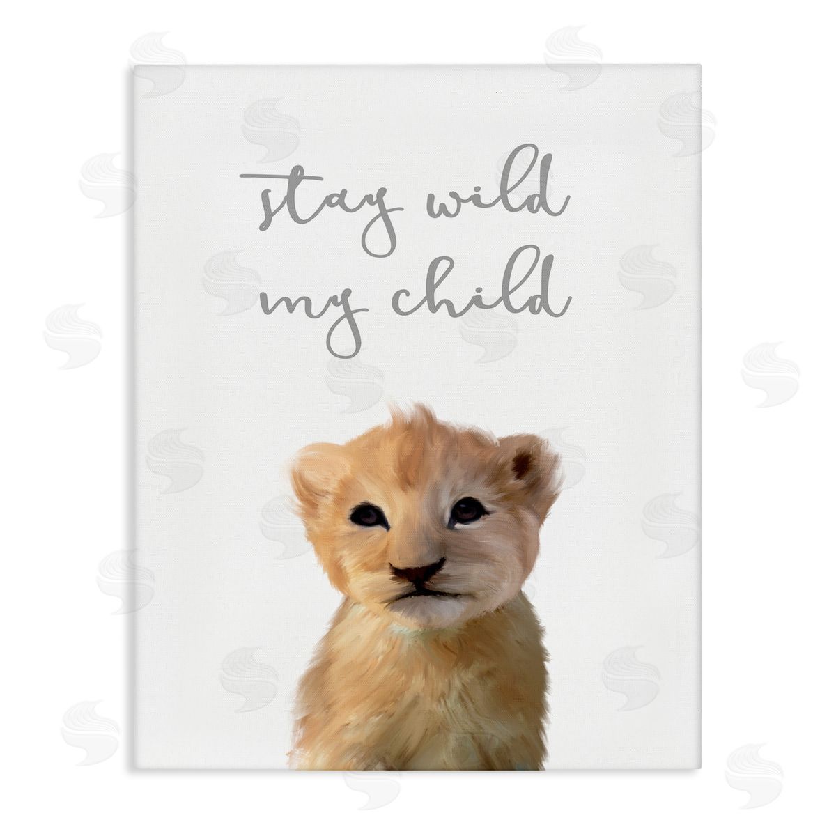 Leah Straatsma Stay Wild Phrase fr_sideiendly Safari Lion Cub