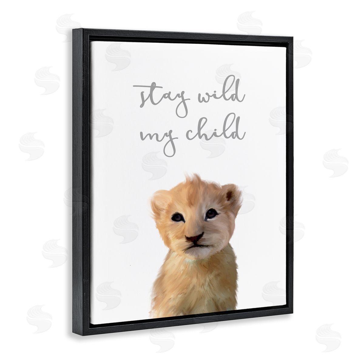 Leah Straatsma Stay Wild Phrase fr_sideiendly Safari Lion Cub