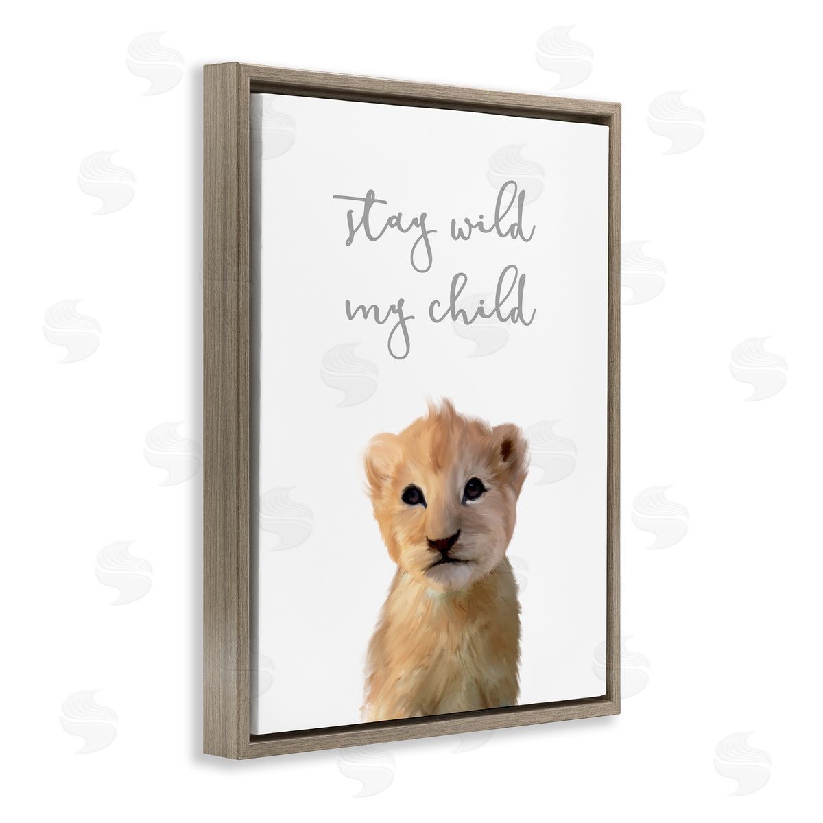 Leah Straatsma Stay Wild Phrase fr_sideiendly Safari Lion Cub