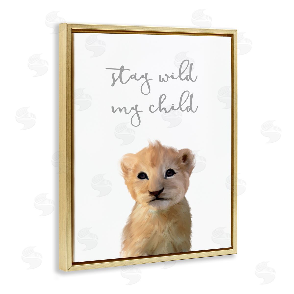 Leah Straatsma Stay Wild Phrase fr_sideiendly Safari Lion Cub