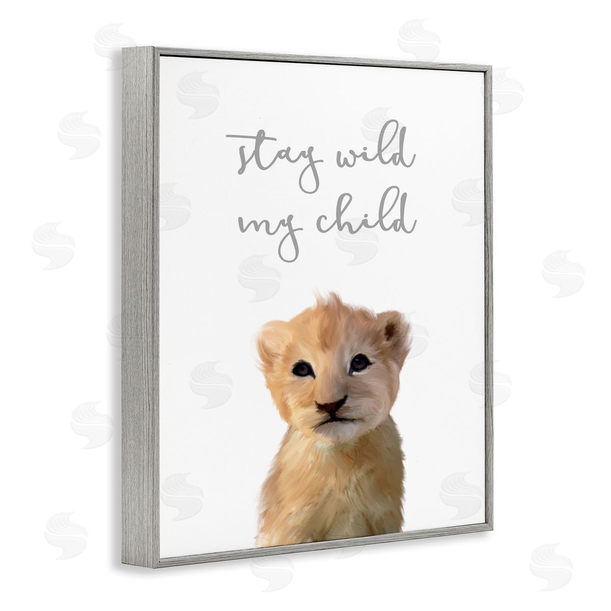 Leah Straatsma Stay Wild Phrase fr_sideiendly Safari Lion Cub