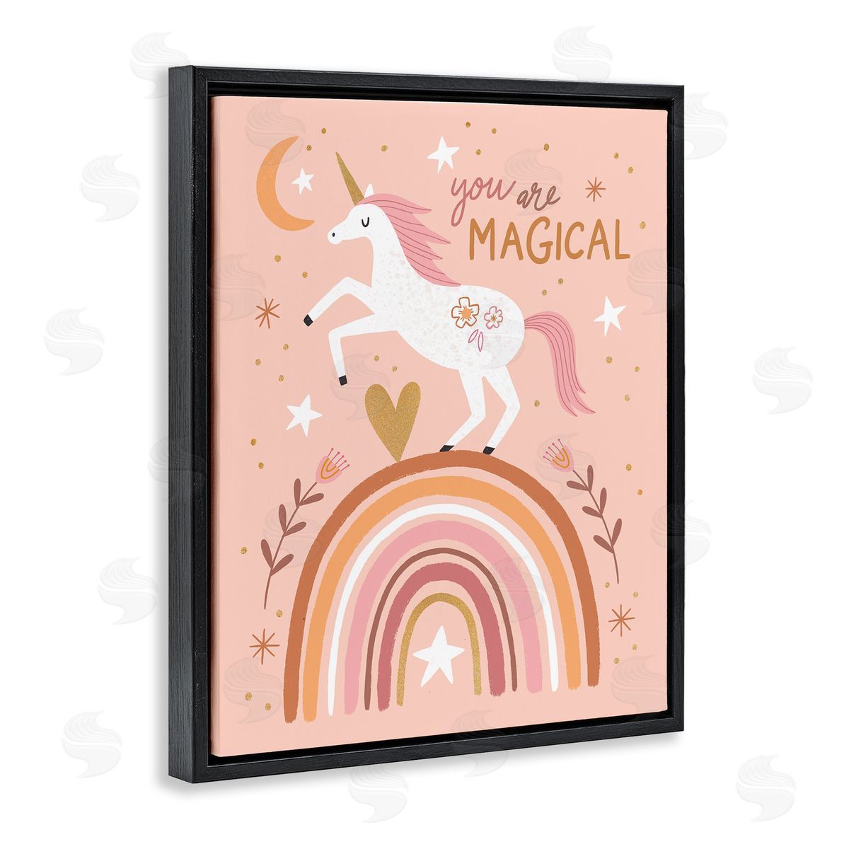 Nina Seven You Are Magical Inspirational Pink Unicorn Rainbow