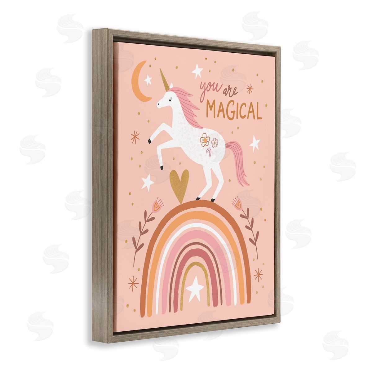 Nina Seven You Are Magical Inspirational Pink Unicorn Rainbow