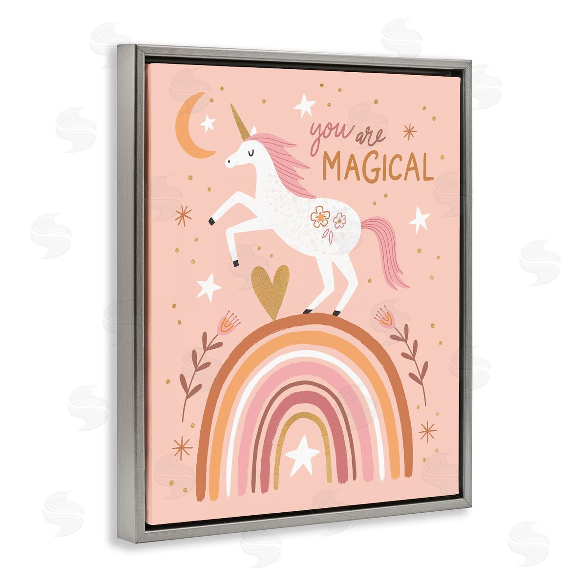 Nina Seven You Are Magical Inspirational Pink Unicorn Rainbow