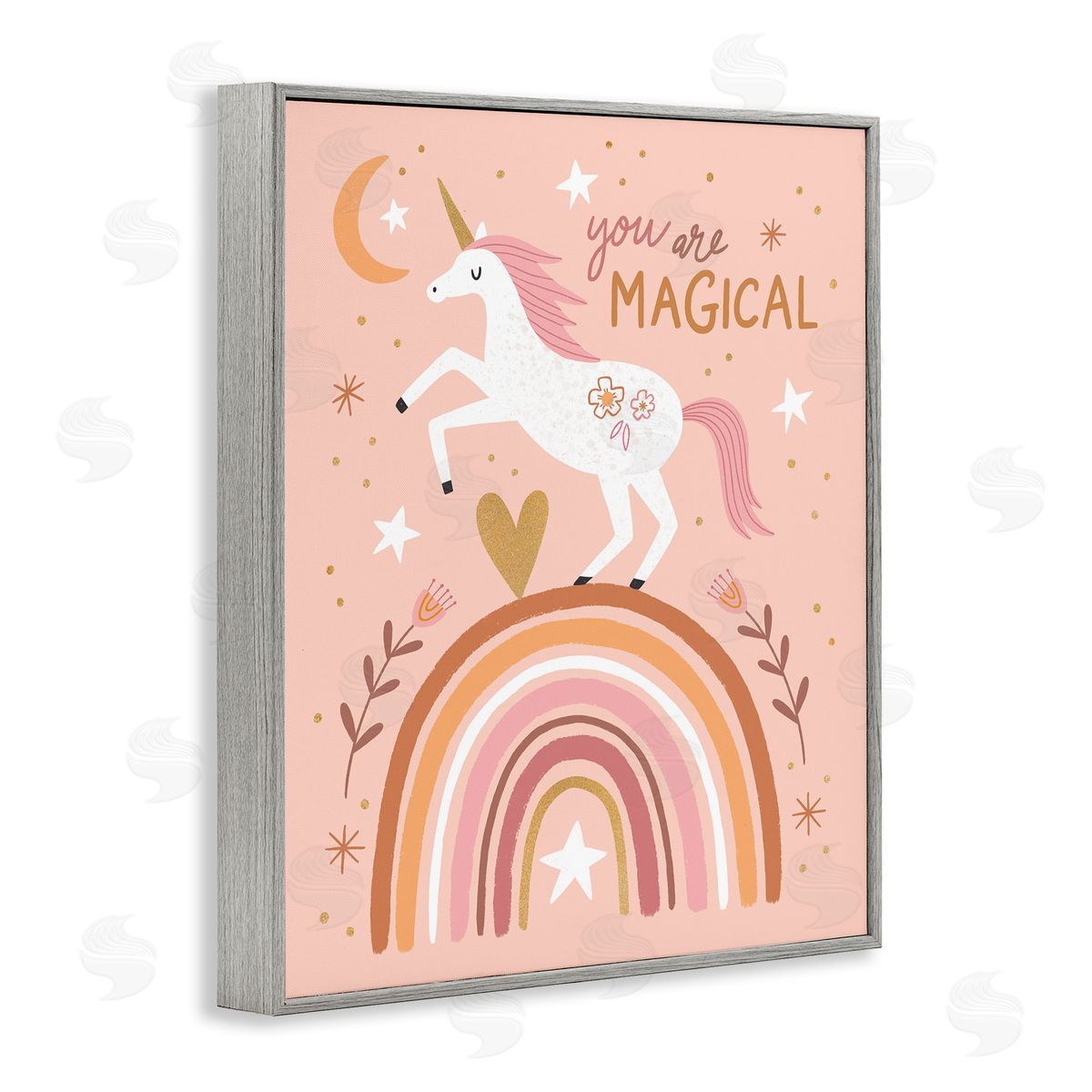 Nina Seven You Are Magical Inspirational Pink Unicorn Rainbow