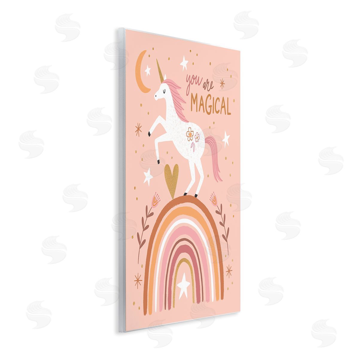 Nina Seven You Are Magical Inspirational Pink Unicorn Rainbow
