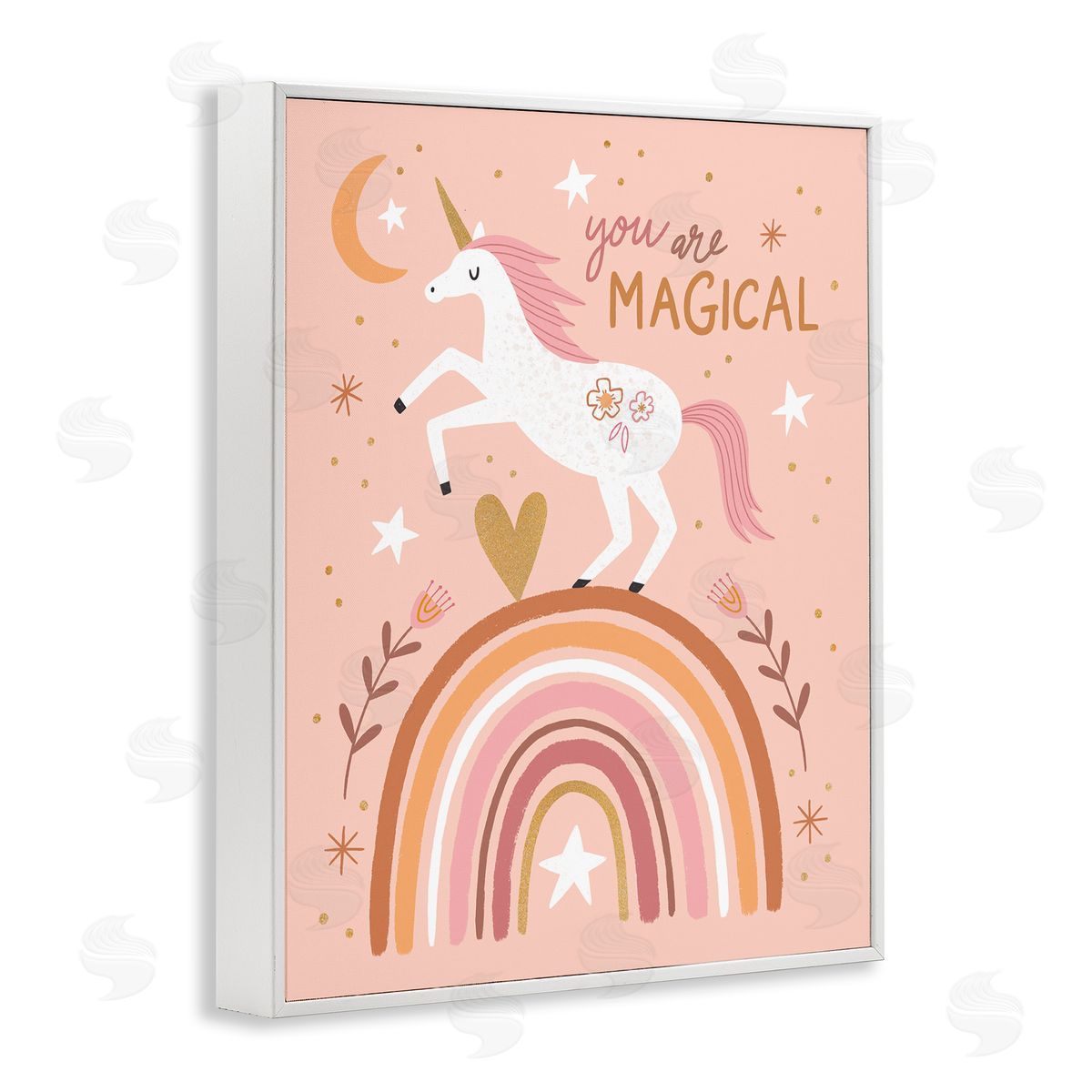 Nina Seven You Are Magical Inspirational Pink Unicorn Rainbow