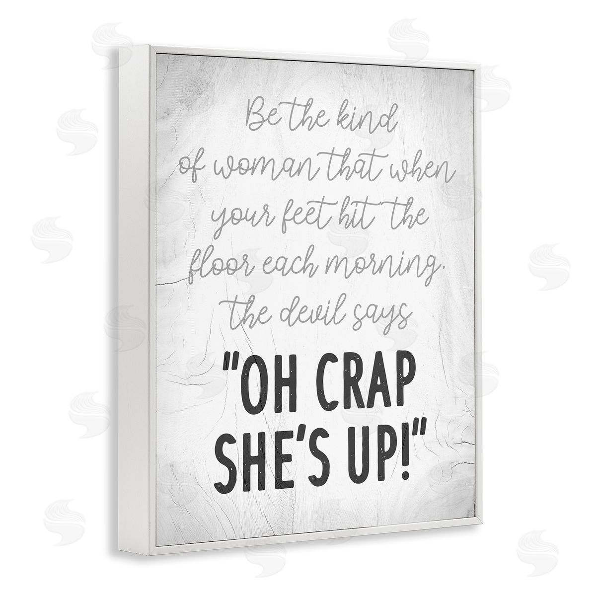 Stupell Studio That Kind of Woman Humorous Phrase Rustic Script