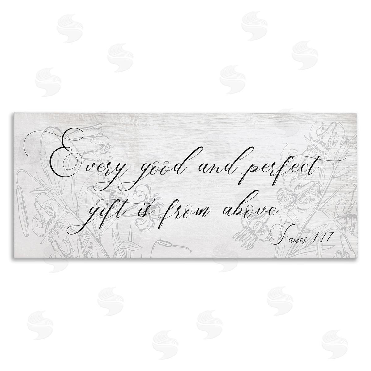 Stupell Studio Good and Perfect Gift fr_sideom Above Proverbs James 1:17