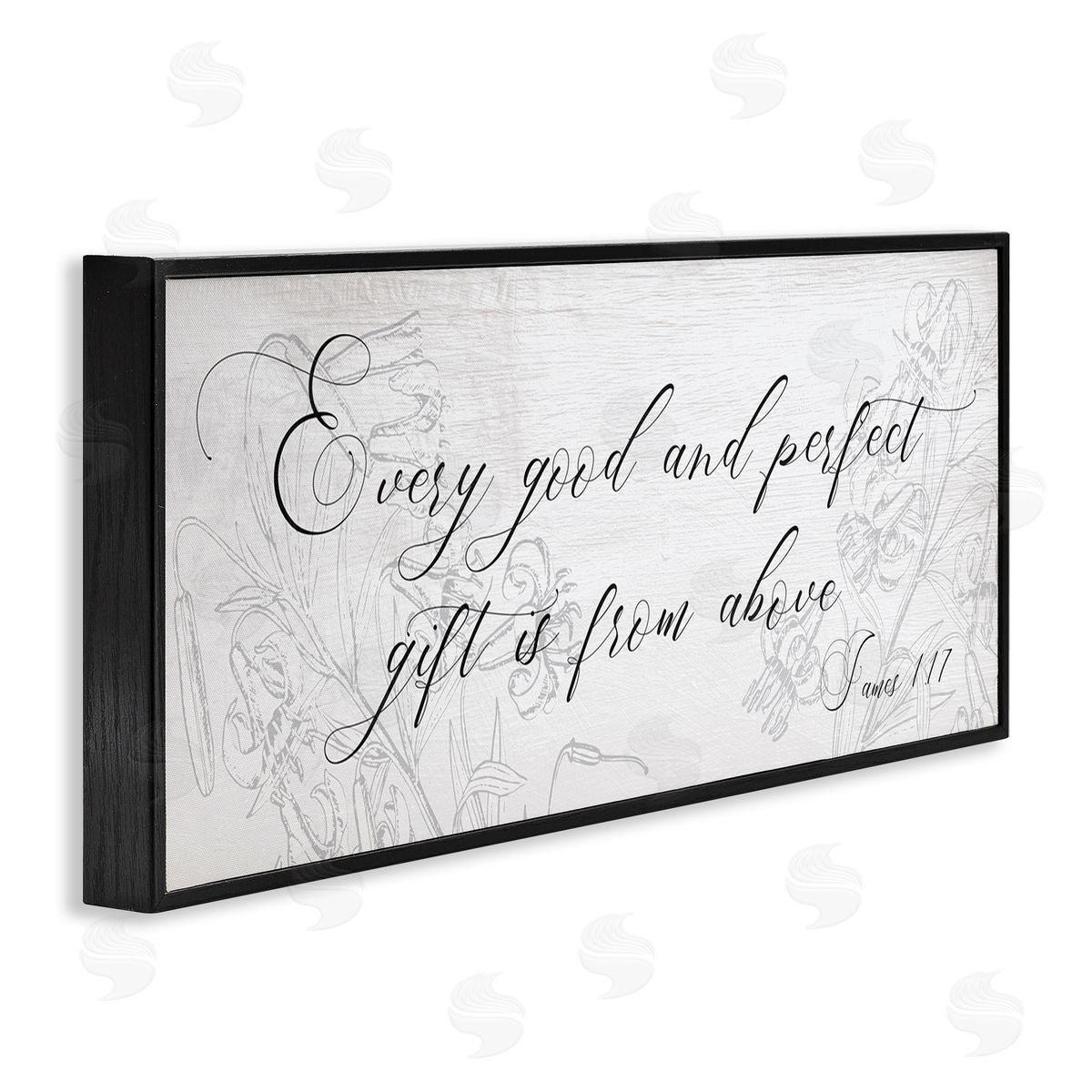 Stupell Studio Good and Perfect Gift fr_sideom Above Proverbs James 1:17