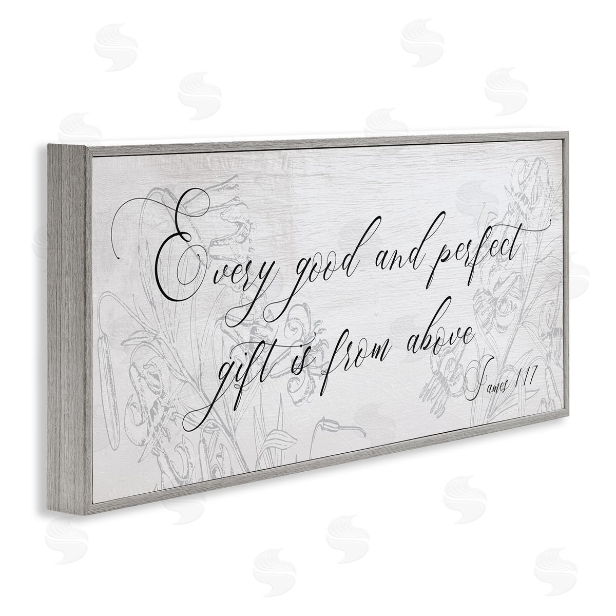 Stupell Studio Good and Perfect Gift fr_sideom Above Proverbs James 1:17