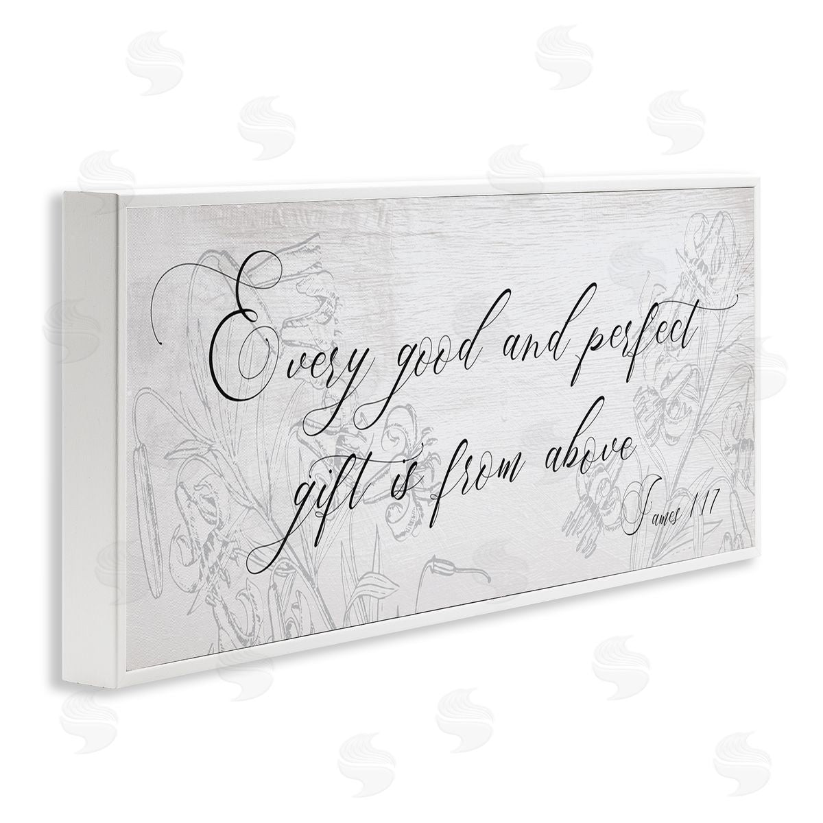 Stupell Studio Good and Perfect Gift fr_sideom Above Proverbs James 1:17