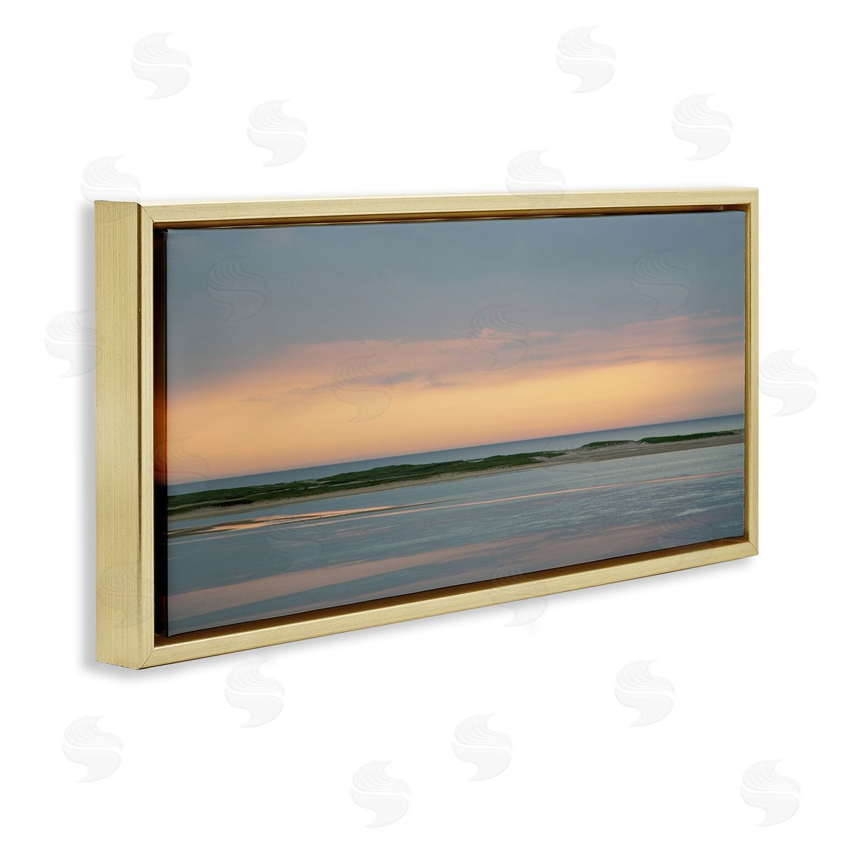 Brooke T. Ryan Soothing Coastal Beach Landscape Sunset Sky