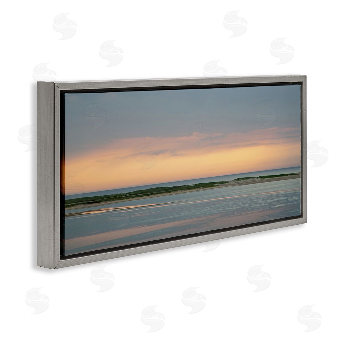 Brooke T. Ryan Soothing Coastal Beach Landscape Sunset Sky
