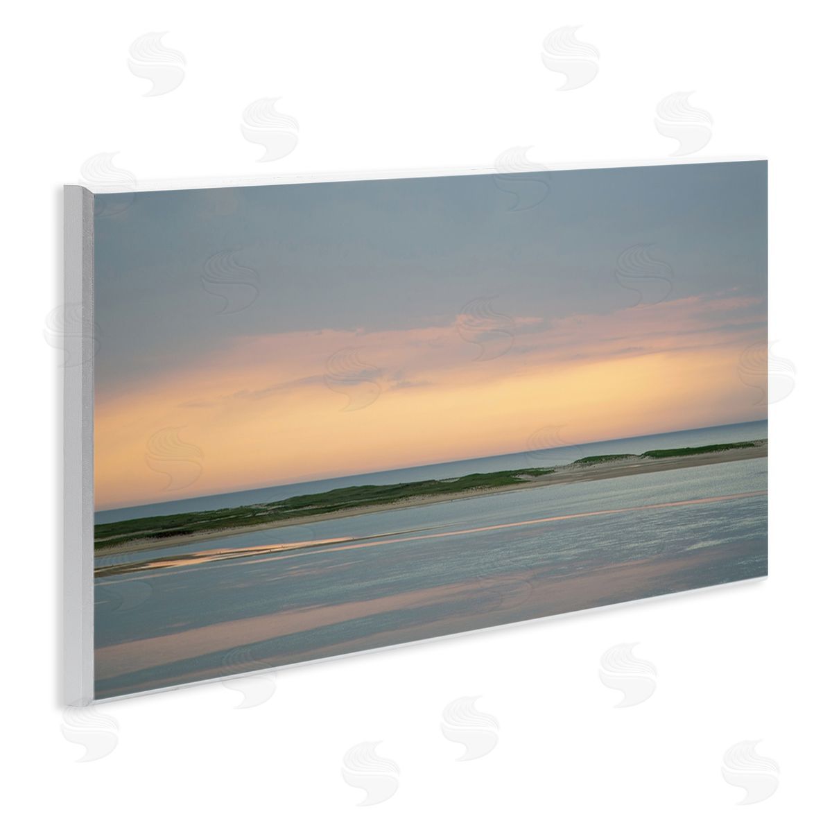Brooke T. Ryan Soothing Coastal Beach Landscape Sunset Sky