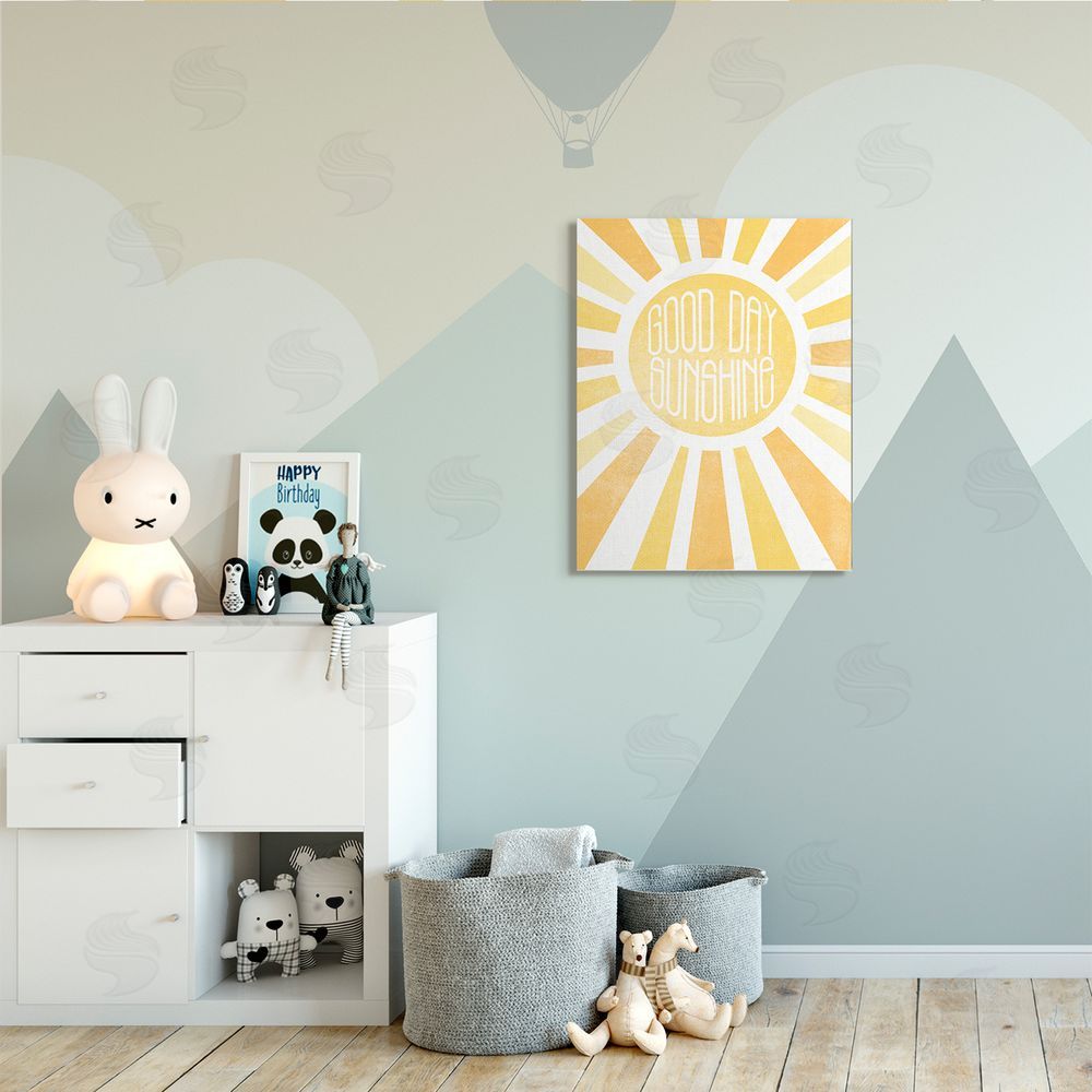 Susan Ball Good Day Sunshine Greeting Bright Yellow Rays 