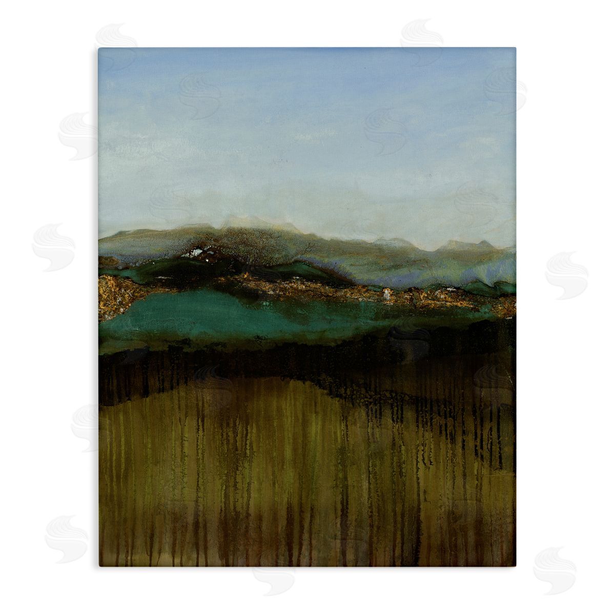 Ruth fr_sideomstein Abstract Distant Mountain Range Landscape Blue Sky