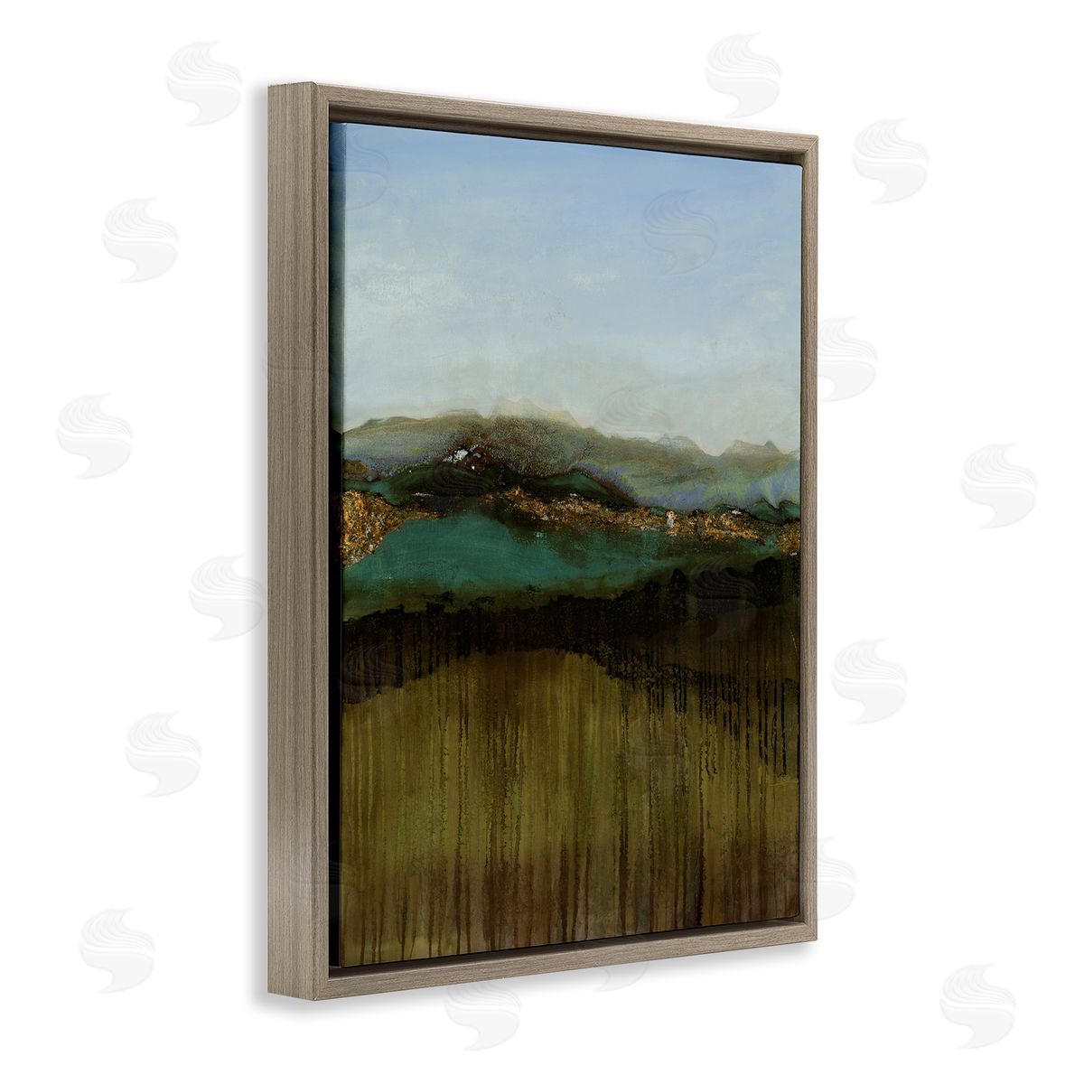 Ruth fr_sideomstein Abstract Distant Mountain Range Landscape Blue Sky