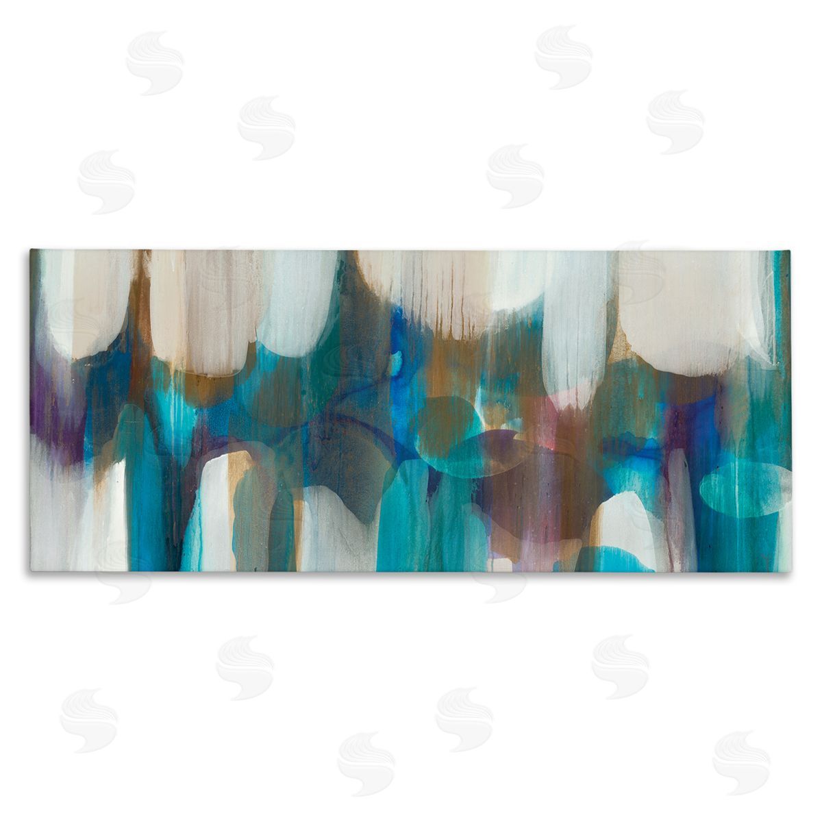 Liz Jardine Mesmerizing Rainy Day Abstract Blue White Lights