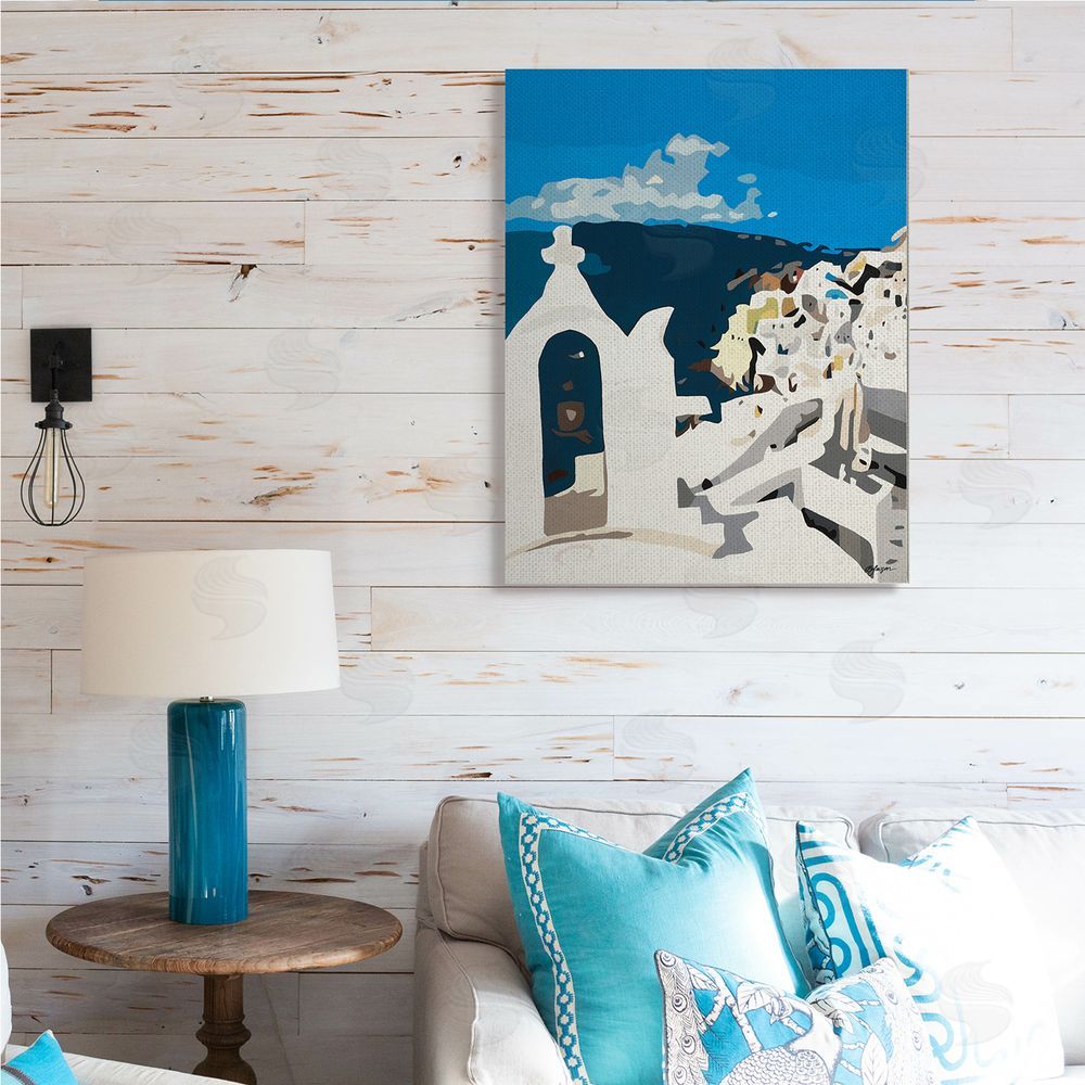 Beth Ann Lawson Traditional Coastal Architecture Cityscape Abstraction