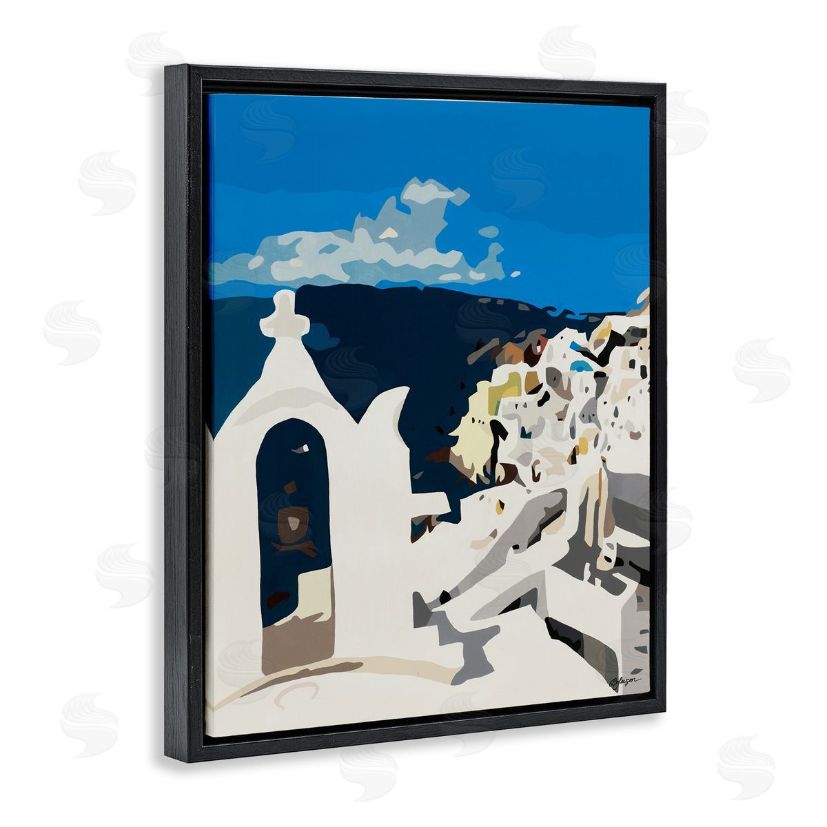 Beth Ann Lawson Traditional Coastal Architecture Cityscape Abstraction