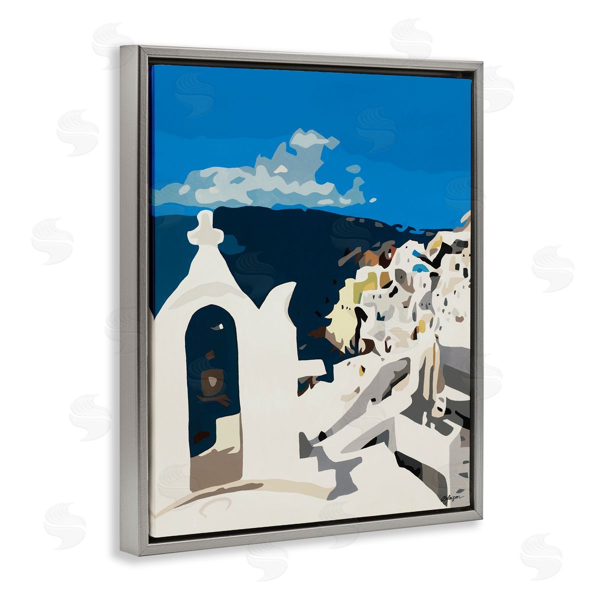 Beth Ann Lawson Traditional Coastal Architecture Cityscape Abstraction