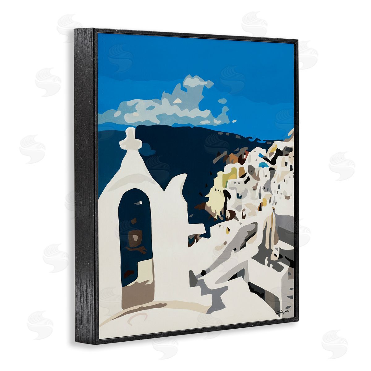 Beth Ann Lawson Traditional Coastal Architecture Cityscape Abstraction