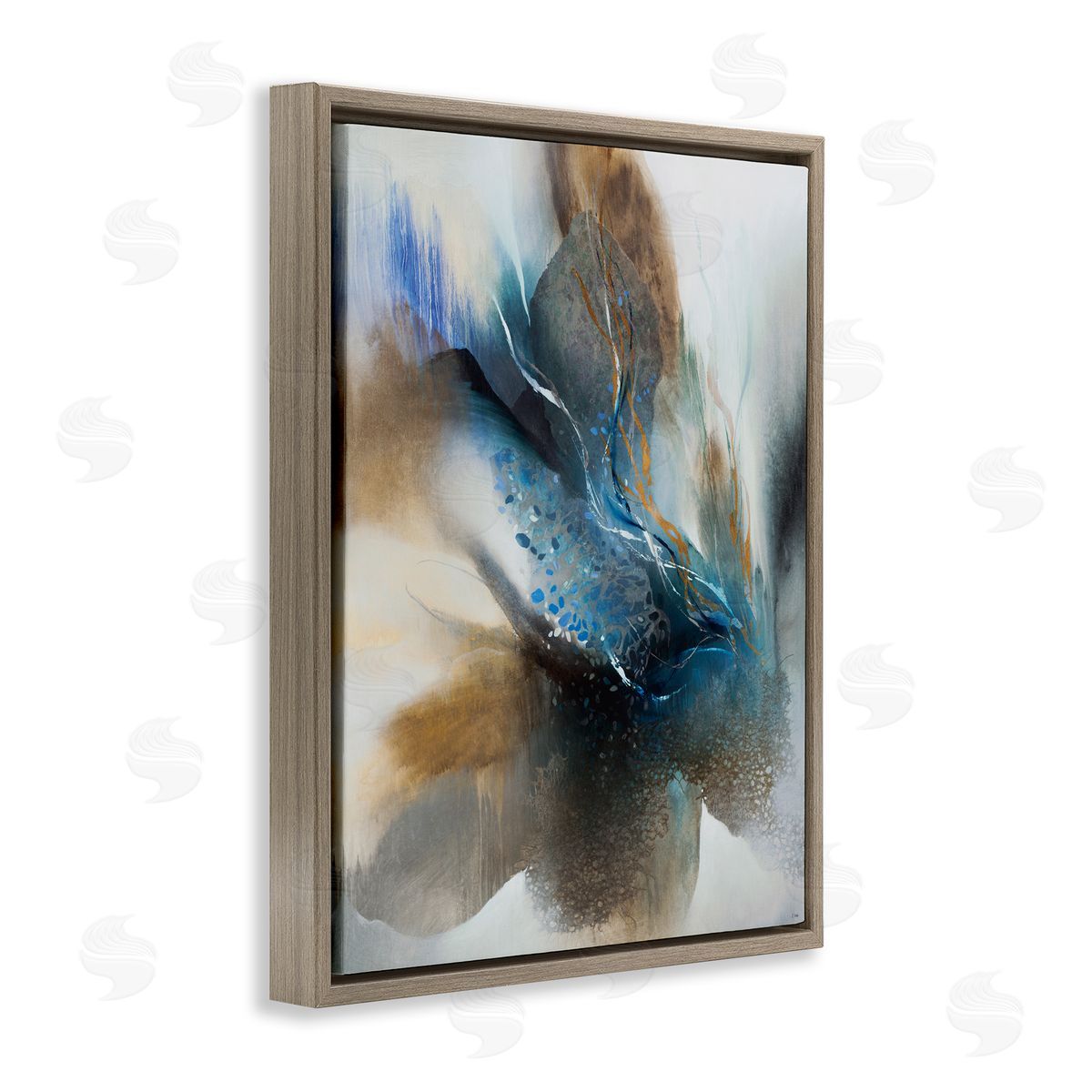 K. Nari Abstract Interpretation of Blue Speckled Bird
