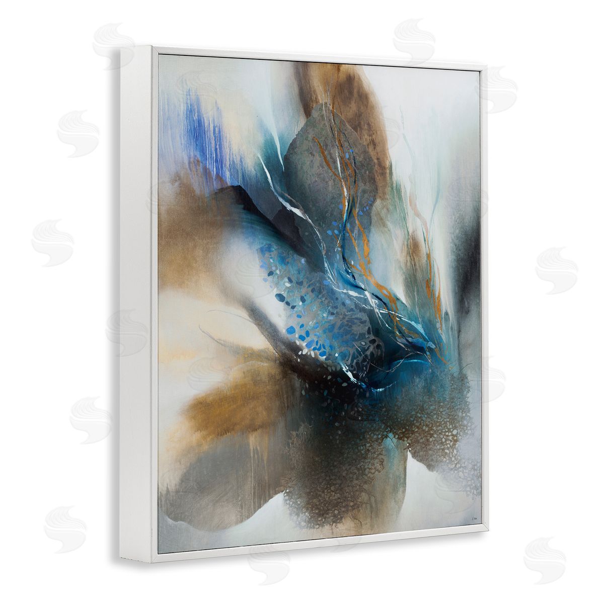 K. Nari Abstract Interpretation of Blue Speckled Bird