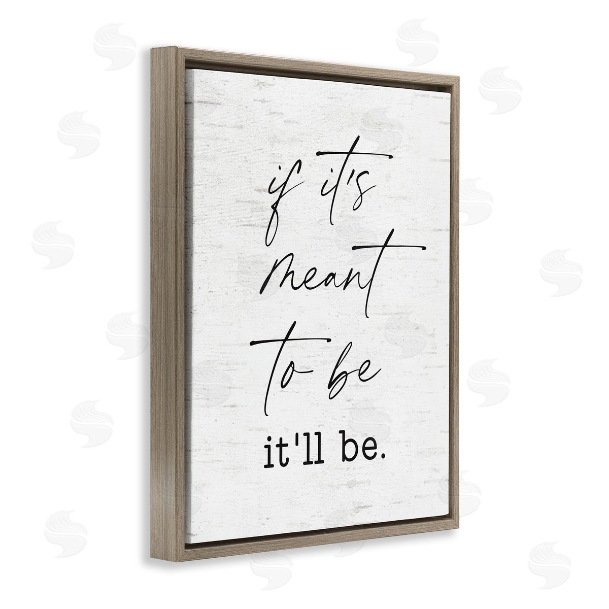 Lettered and Lined Meant To Be Motivational Quote Charming Script 