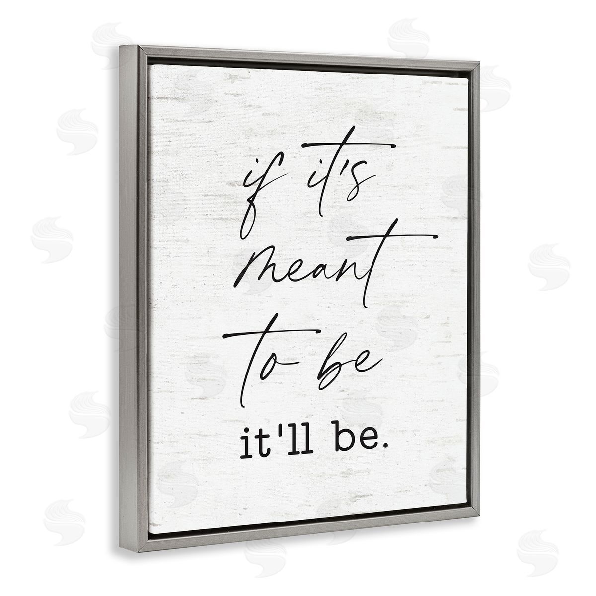 Lettered and Lined Meant To Be Motivational Quote Charming Script 