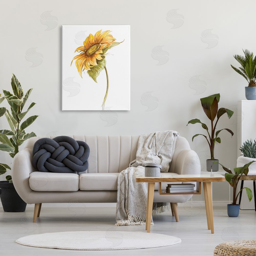 Patricia Pinto Soft Minimal Sunflower Floral Warm Summer Tones