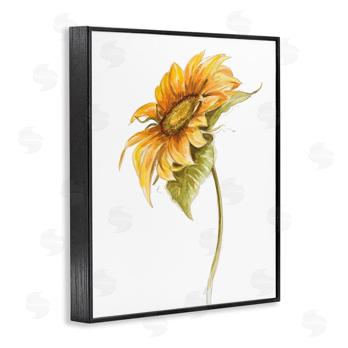 Patricia Pinto Soft Minimal Sunflower Floral Warm Summer Tones