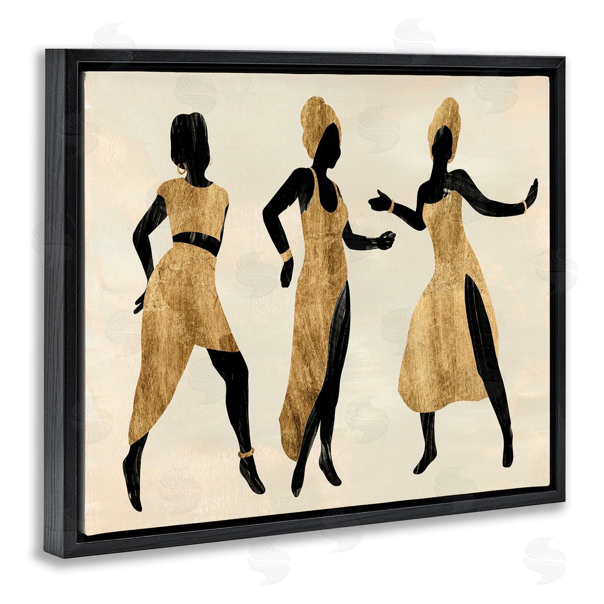 Annie Warren Powerful Women Dancing  Afr_sideican Glam Fashion Black Beige