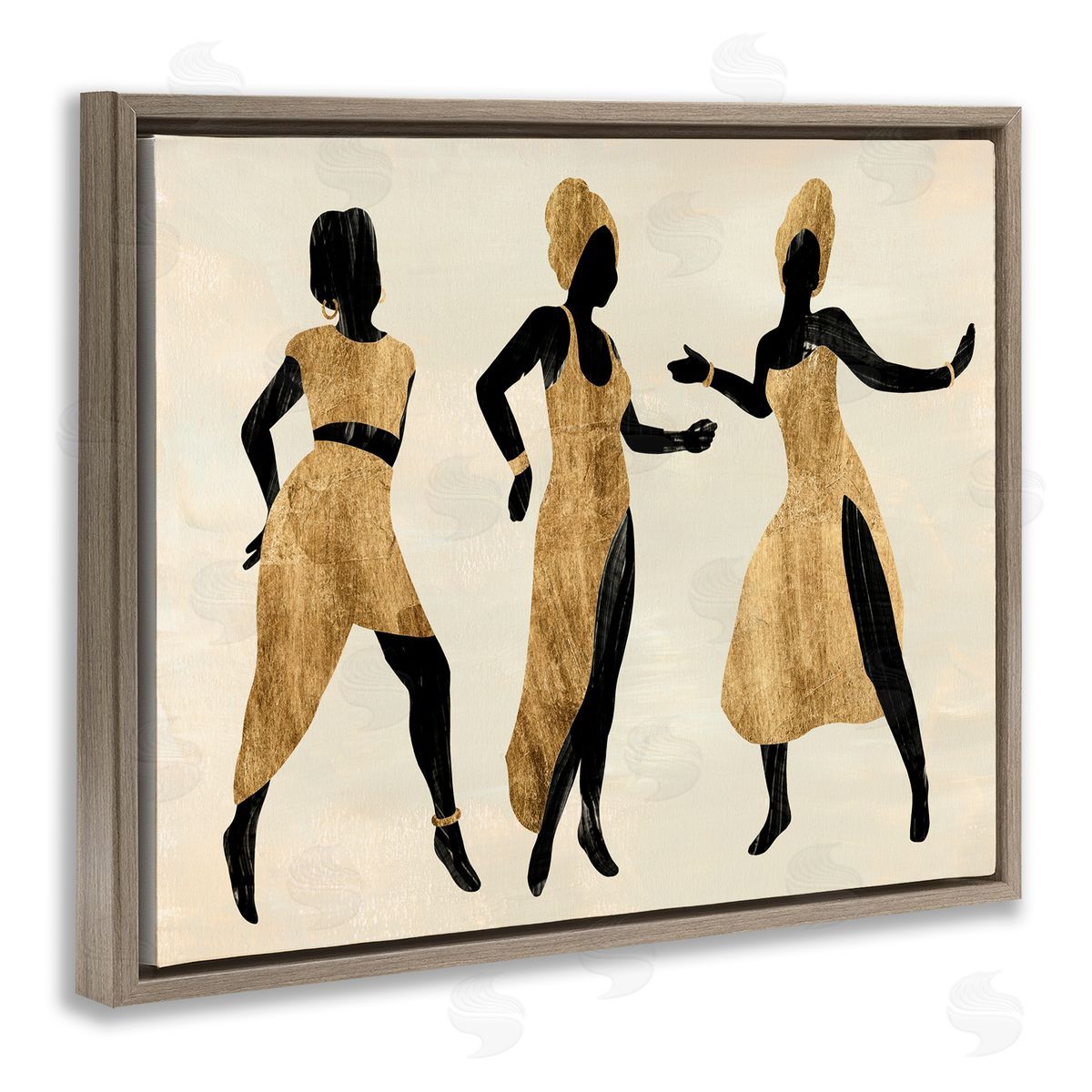 Annie Warren Powerful Women Dancing  Afr_sideican Glam Fashion Black Beige