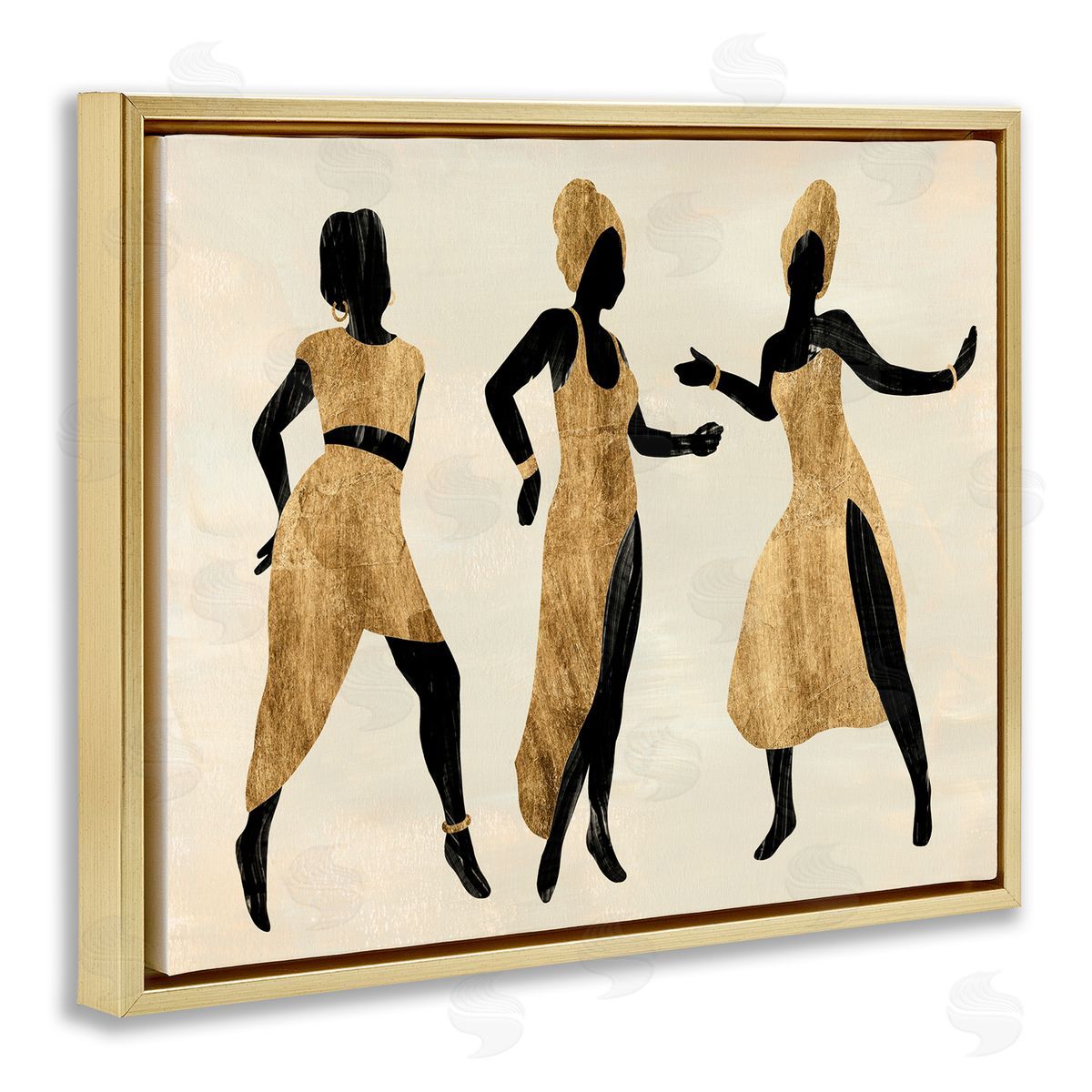 Annie Warren Powerful Women Dancing  Afr_sideican Glam Fashion Black Beige