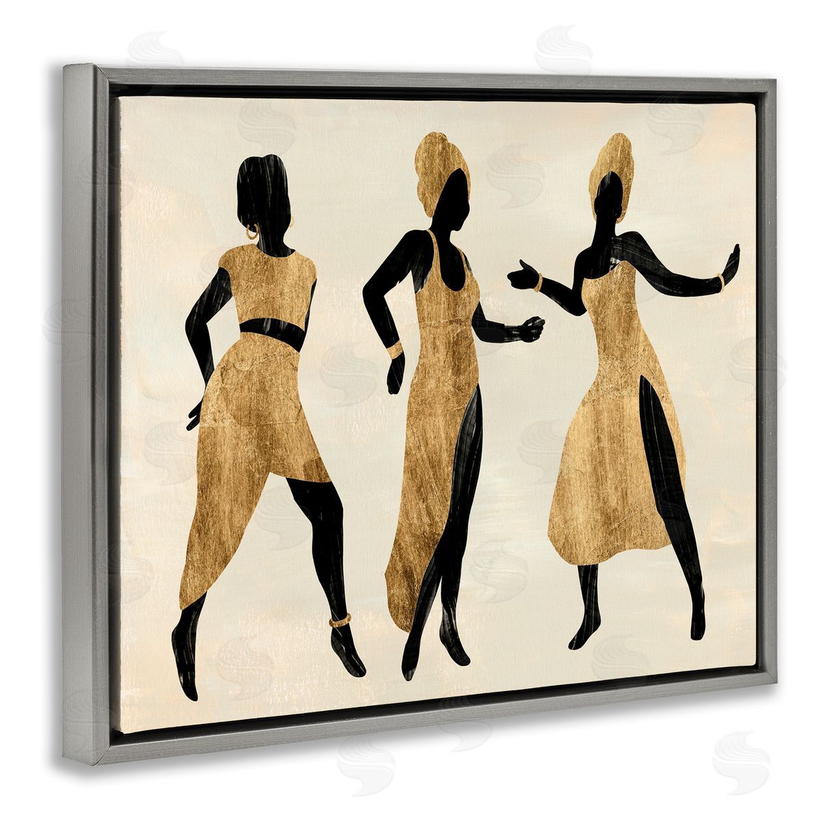 Annie Warren Powerful Women Dancing  Afr_sideican Glam Fashion Black Beige