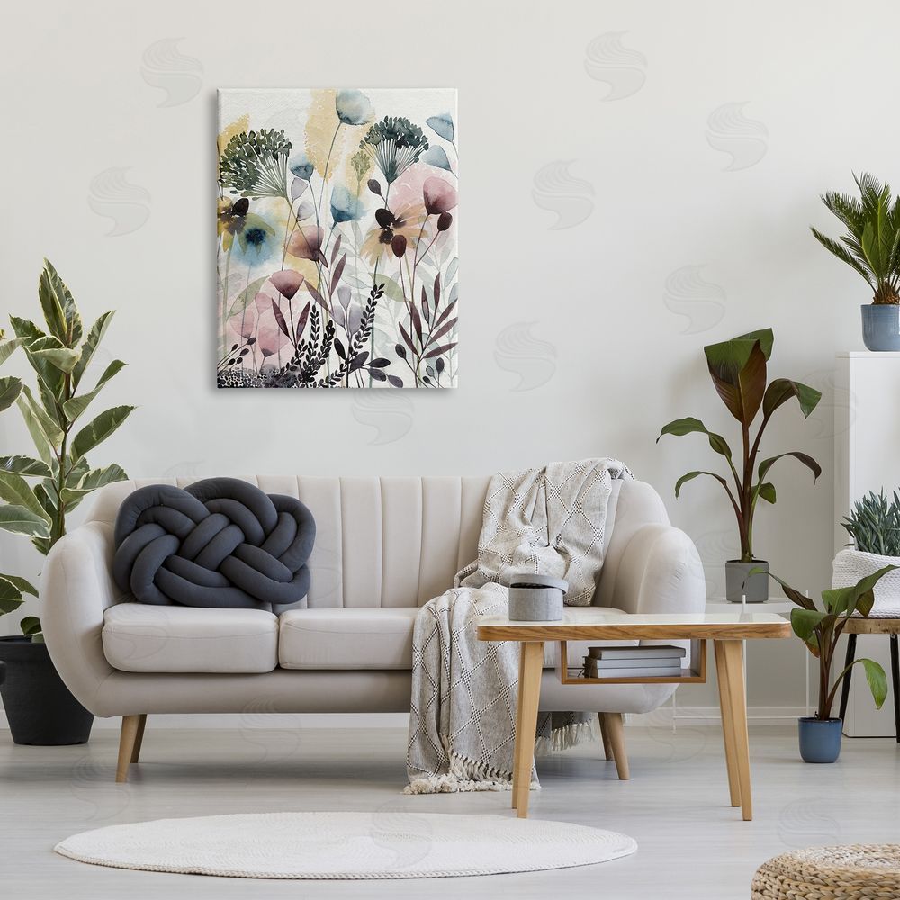 Grace Popp Wild Florals Opaque Layers Soft Watercolor Pink Blue