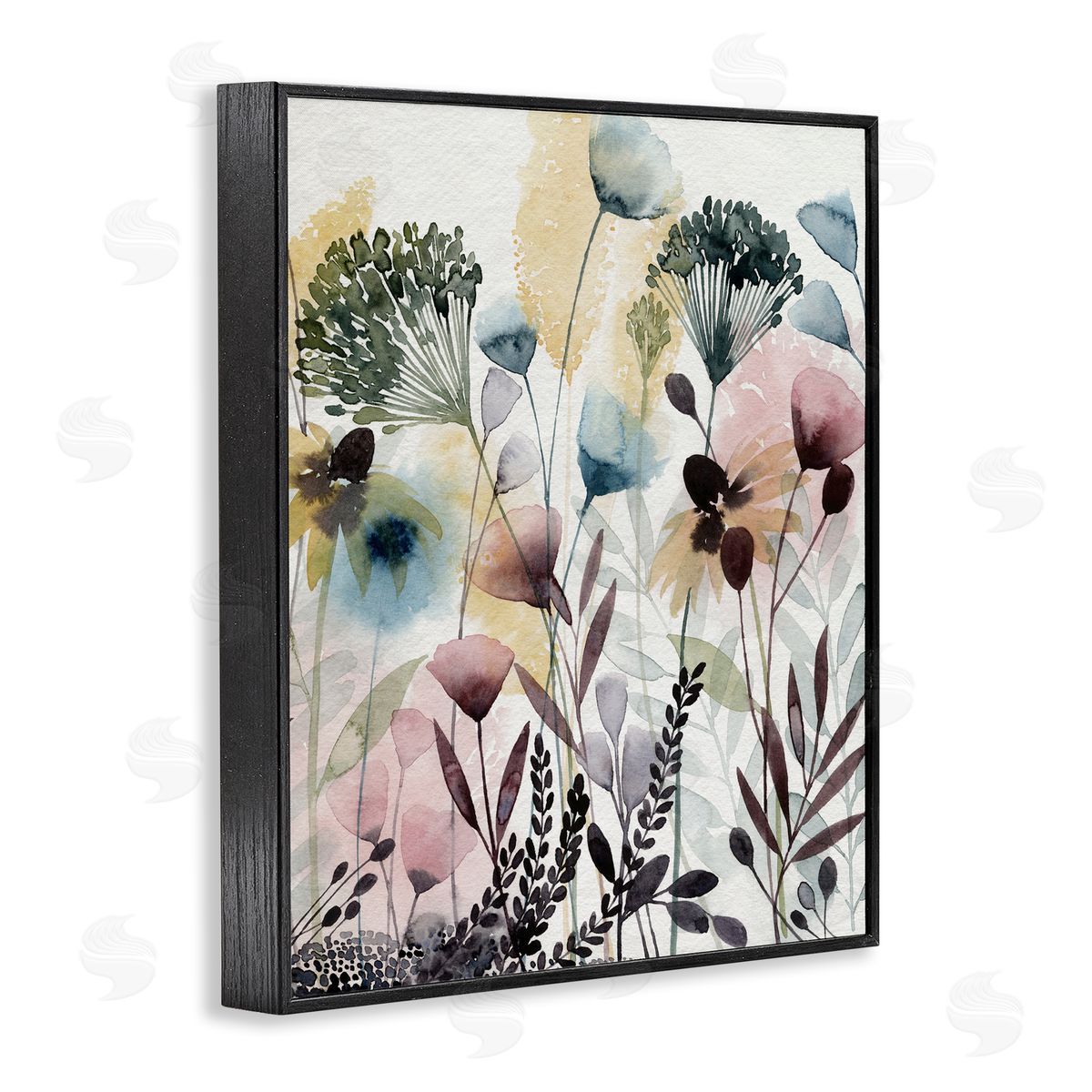 Grace Popp Wild Florals Opaque Layers Soft Watercolor Pink Blue