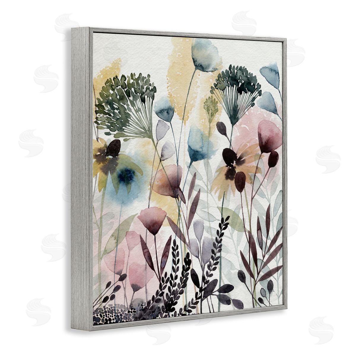 Grace Popp Wild Florals Opaque Layers Soft Watercolor Pink Blue