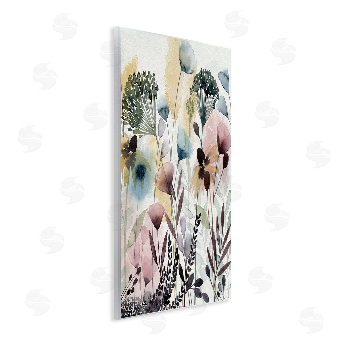 Grace Popp Wild Florals Opaque Layers Soft Watercolor Pink Blue
