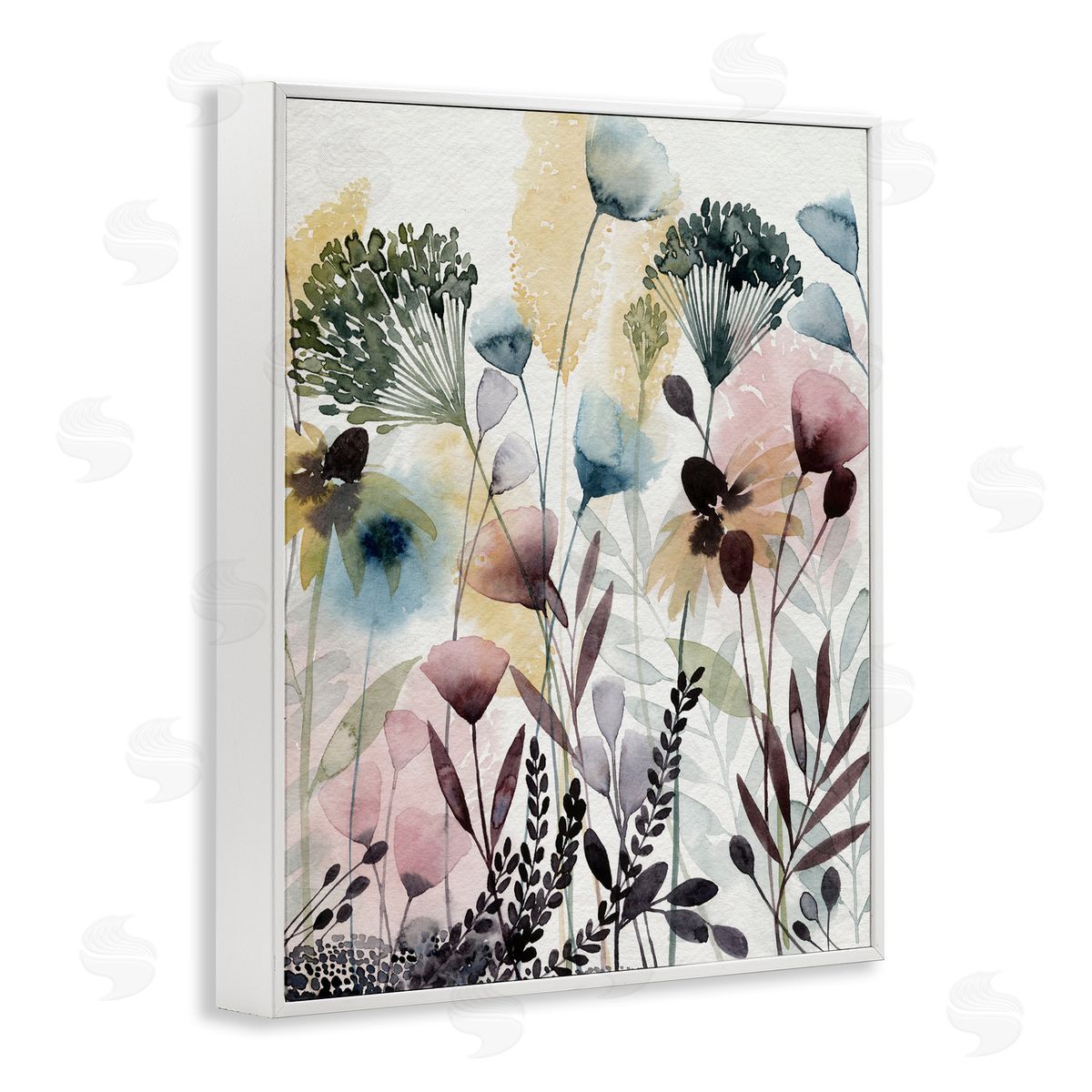 Grace Popp Wild Florals Opaque Layers Soft Watercolor Pink Blue